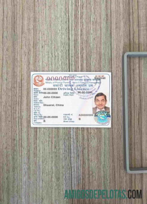 Nepal DL fotovisual frontal exemplo